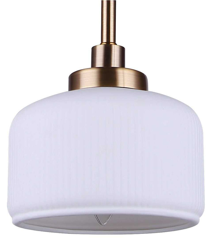 Clare One Light Pendant in Gold Canarm Canada