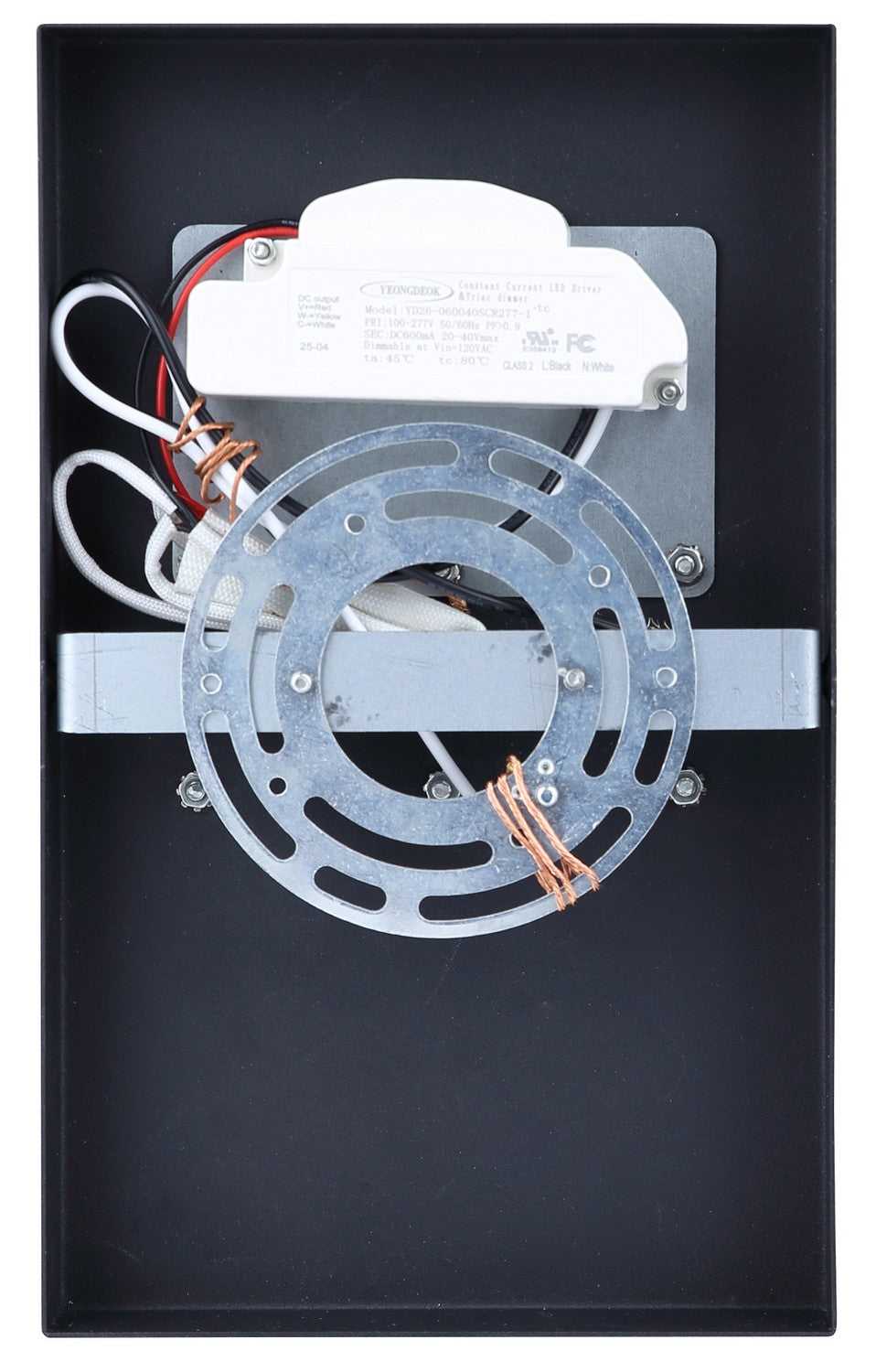 Noctra LED Outdoor Wall Mount in Black (Sand) Canarm Canada