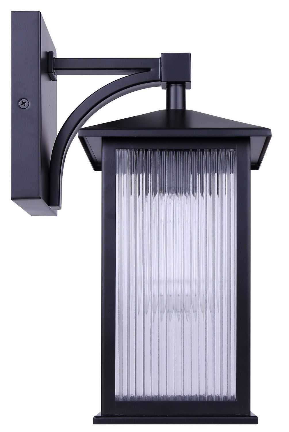 Fernie One Light Outdoor Down Light in Matte Black Canarm Canada