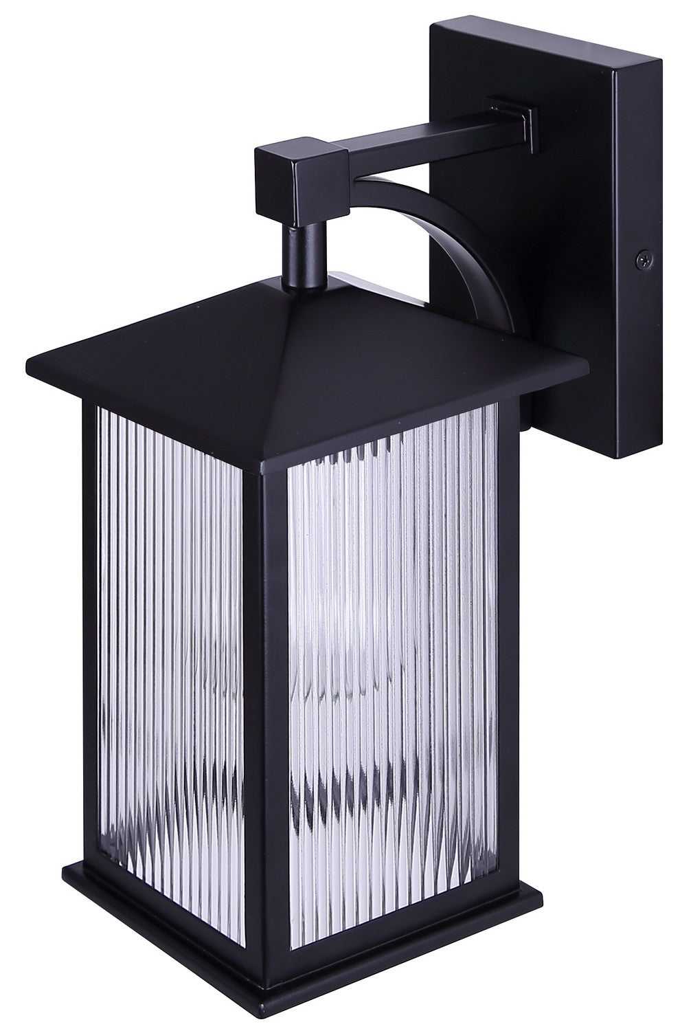 Fernie One Light Outdoor Down Light in Matte Black Canarm Canada