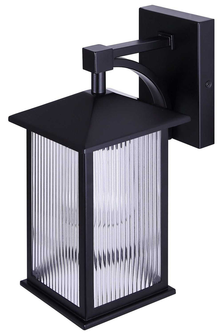 Fernie One Light Outdoor Down Light in Matte Black Canarm Canada