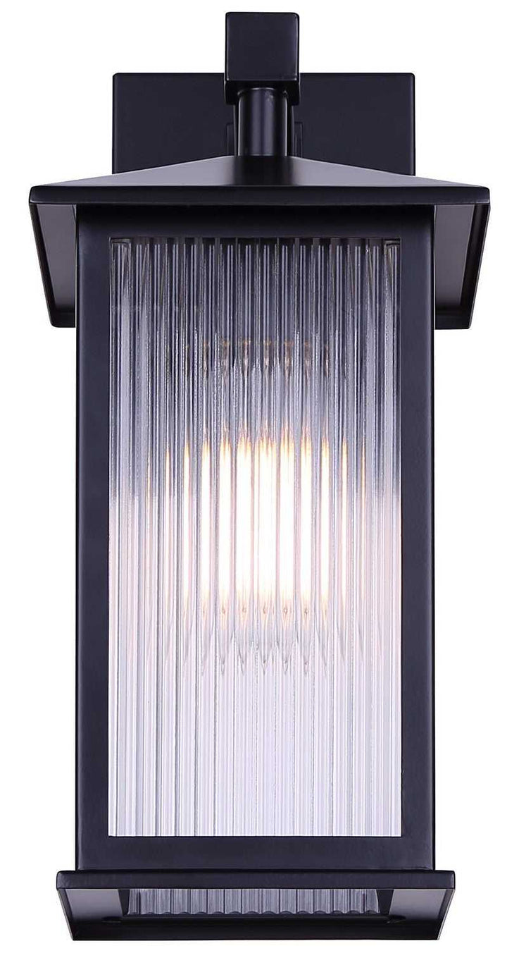 Fernie One Light Outdoor Down Light in Matte Black Canarm Canada