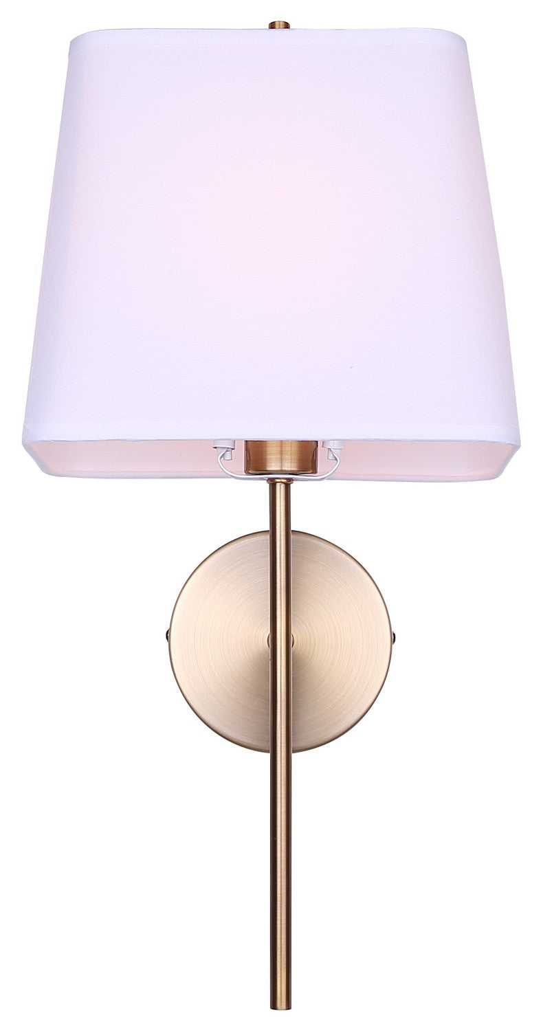 Seraphina One Light Wall Sconce in Gold Canarm Canada