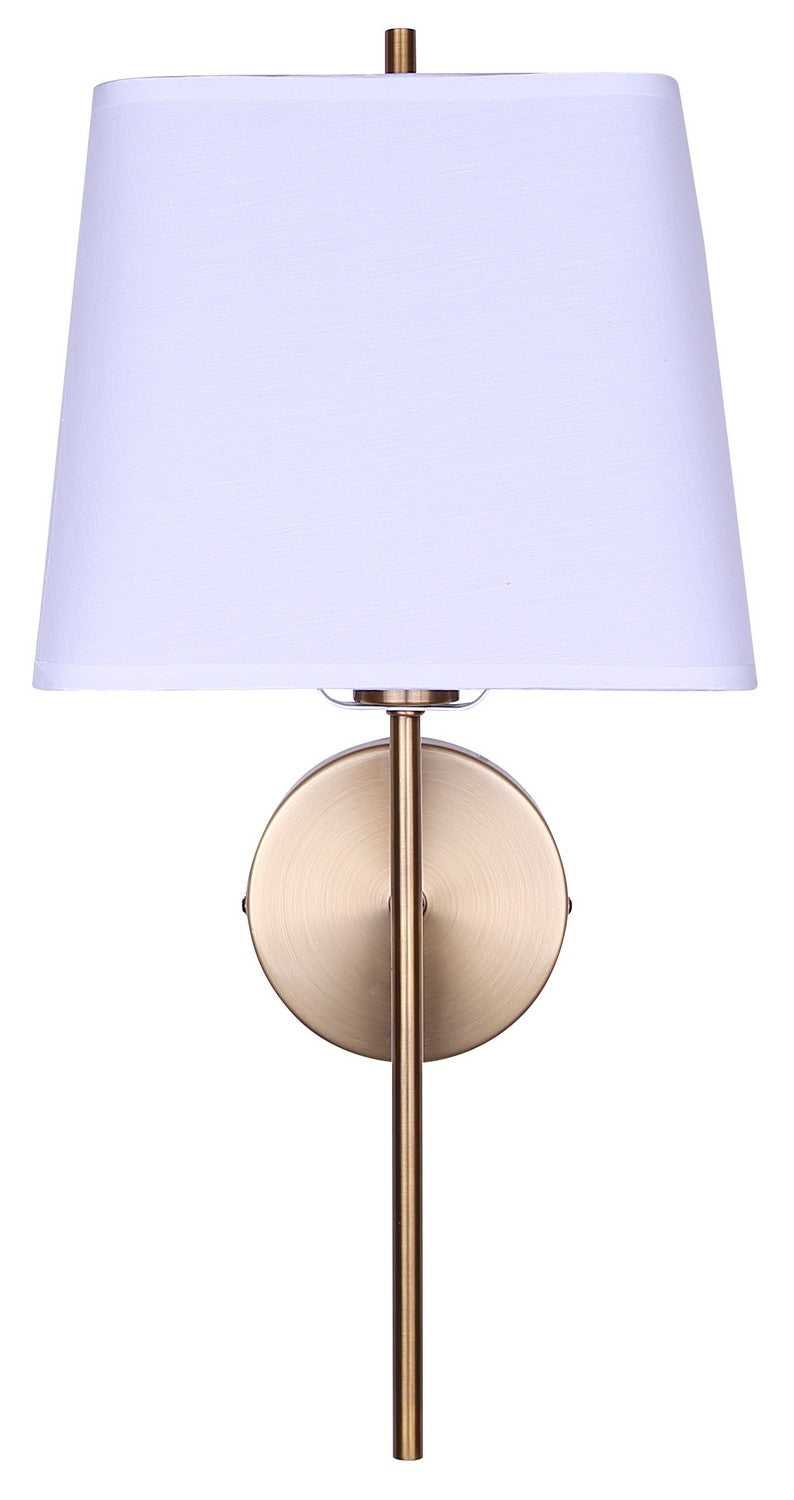 Seraphina One Light Wall Sconce in Gold Canarm Canada