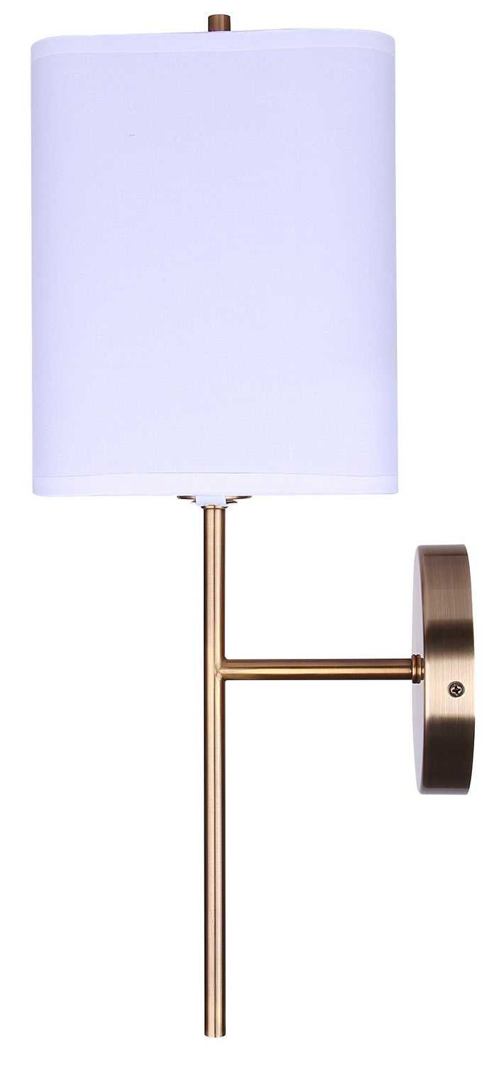 Seraphina One Light Wall Sconce in Gold Canarm Canada