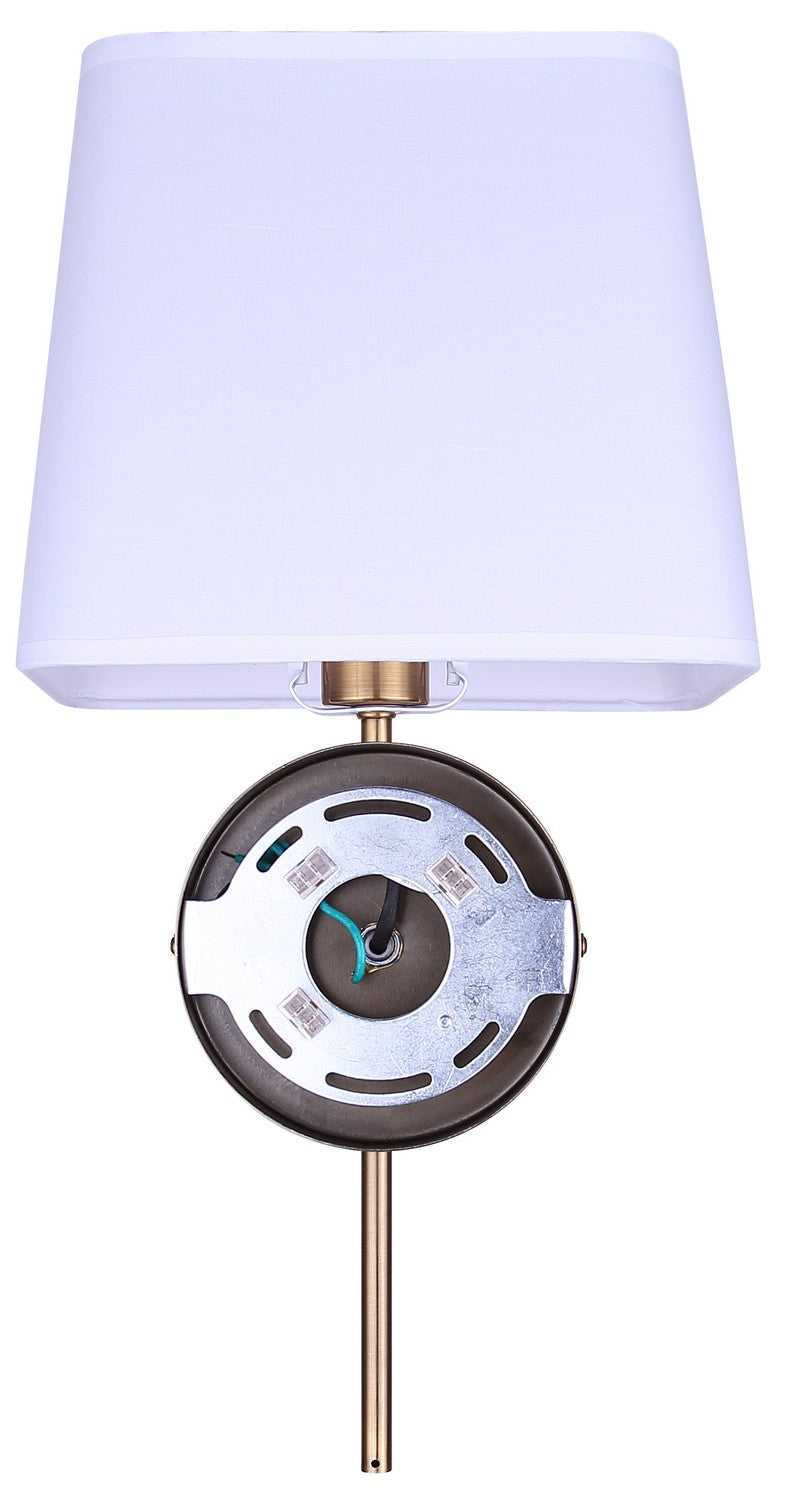 Seraphina One Light Wall Sconce in Gold Canarm Canada
