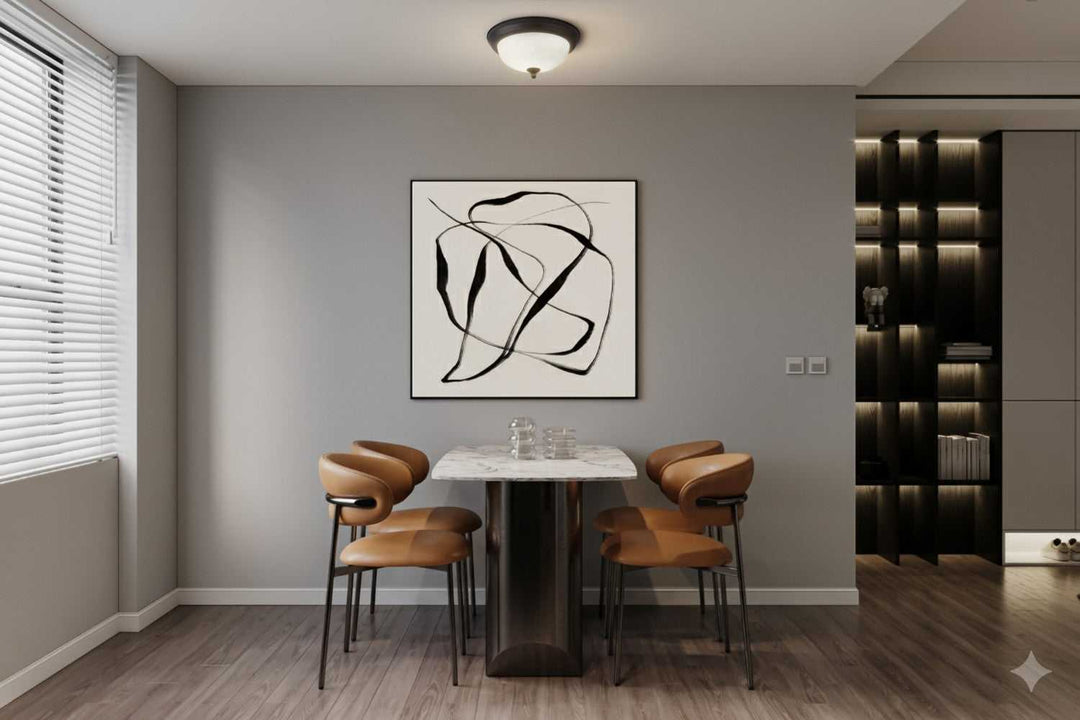 41 Series Two Light Flush Mount in Matte Black Canarm Canada