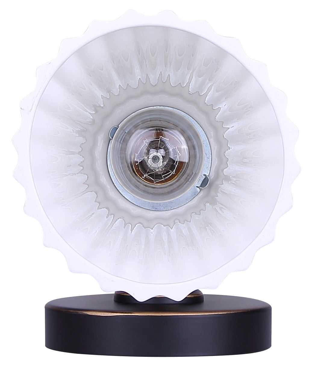Draven Two Light Wall Sconce in Matte Black + White Canarm Canada