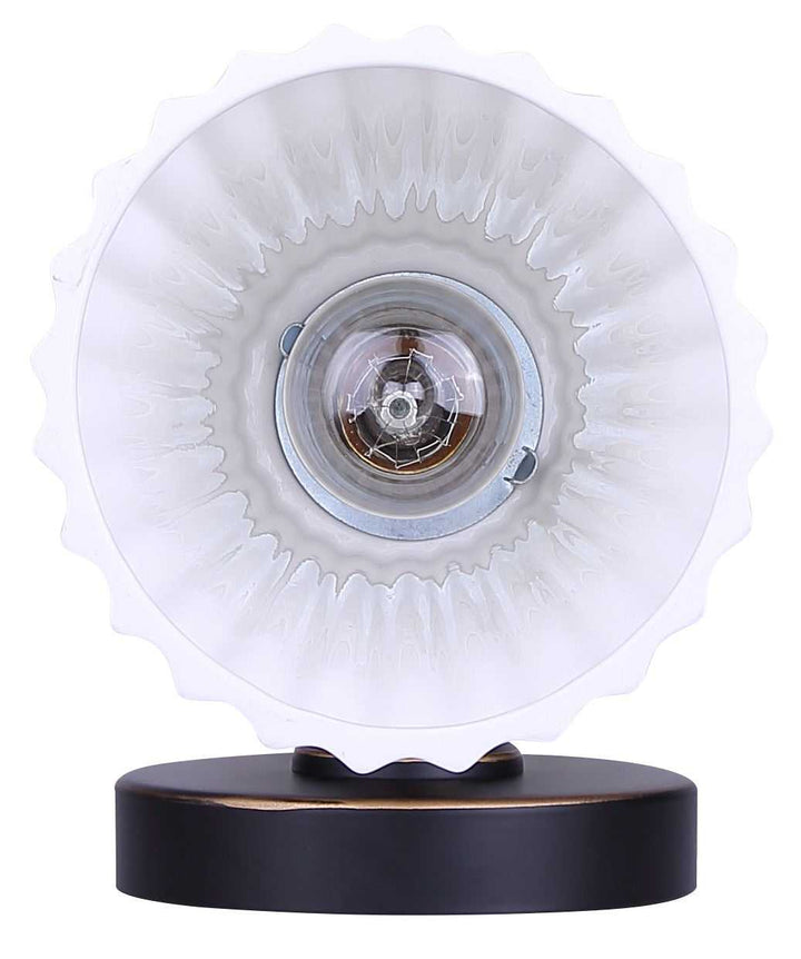 Draven Two Light Wall Sconce in Matte Black + White Canarm Canada