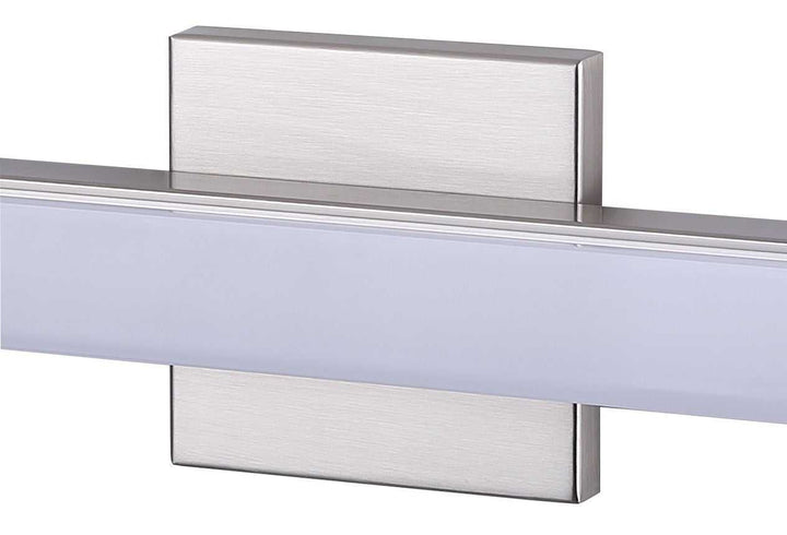 Jonah LED Vanity in Brushed Nickel Canarm Canada