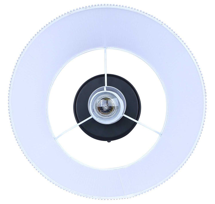 Aspen One Light Flush Mount in Black Canarm Canada