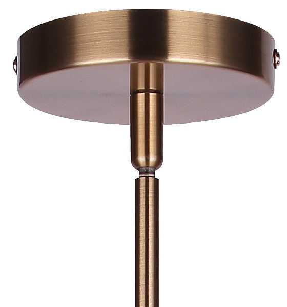 Gia One Light Pendant in Gold Canarm Canada
