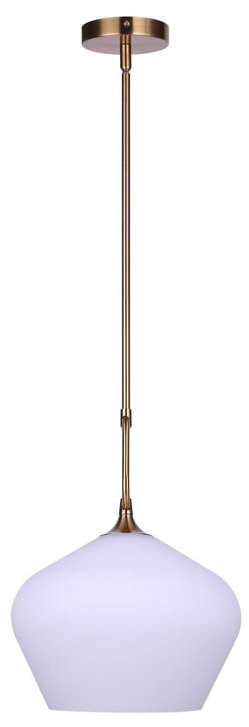 Gia One Light Pendant in Gold Canarm Canada