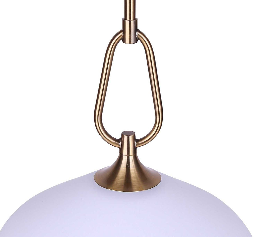 Gia One Light Pendant in Gold Canarm Canada