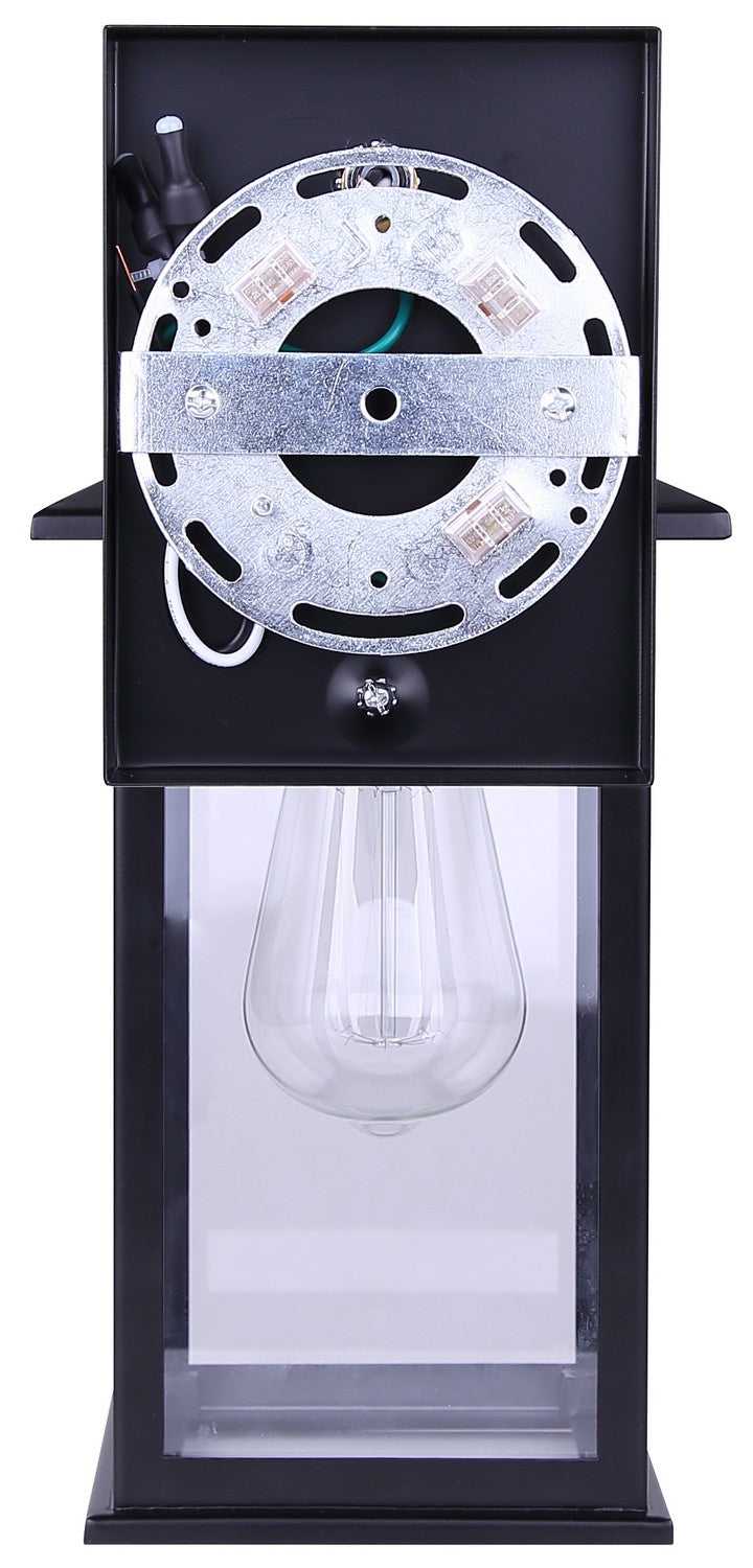 Rossland One Light Outdoor Down Light in Matte Black Canarm Canada