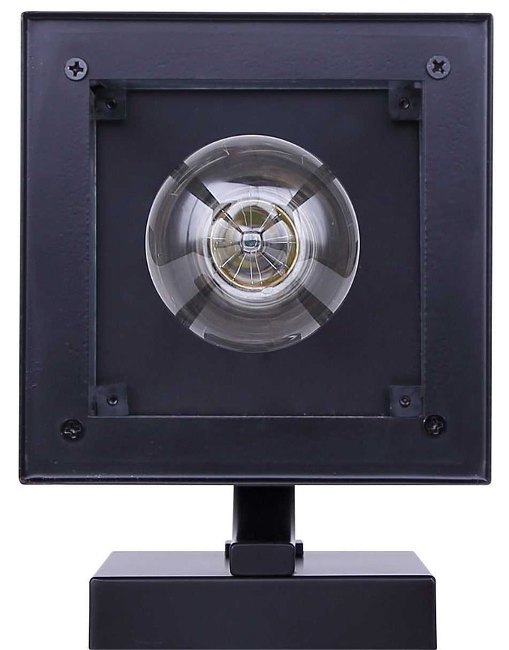 Rossland One Light Outdoor Down Light in Matte Black Canarm Canada