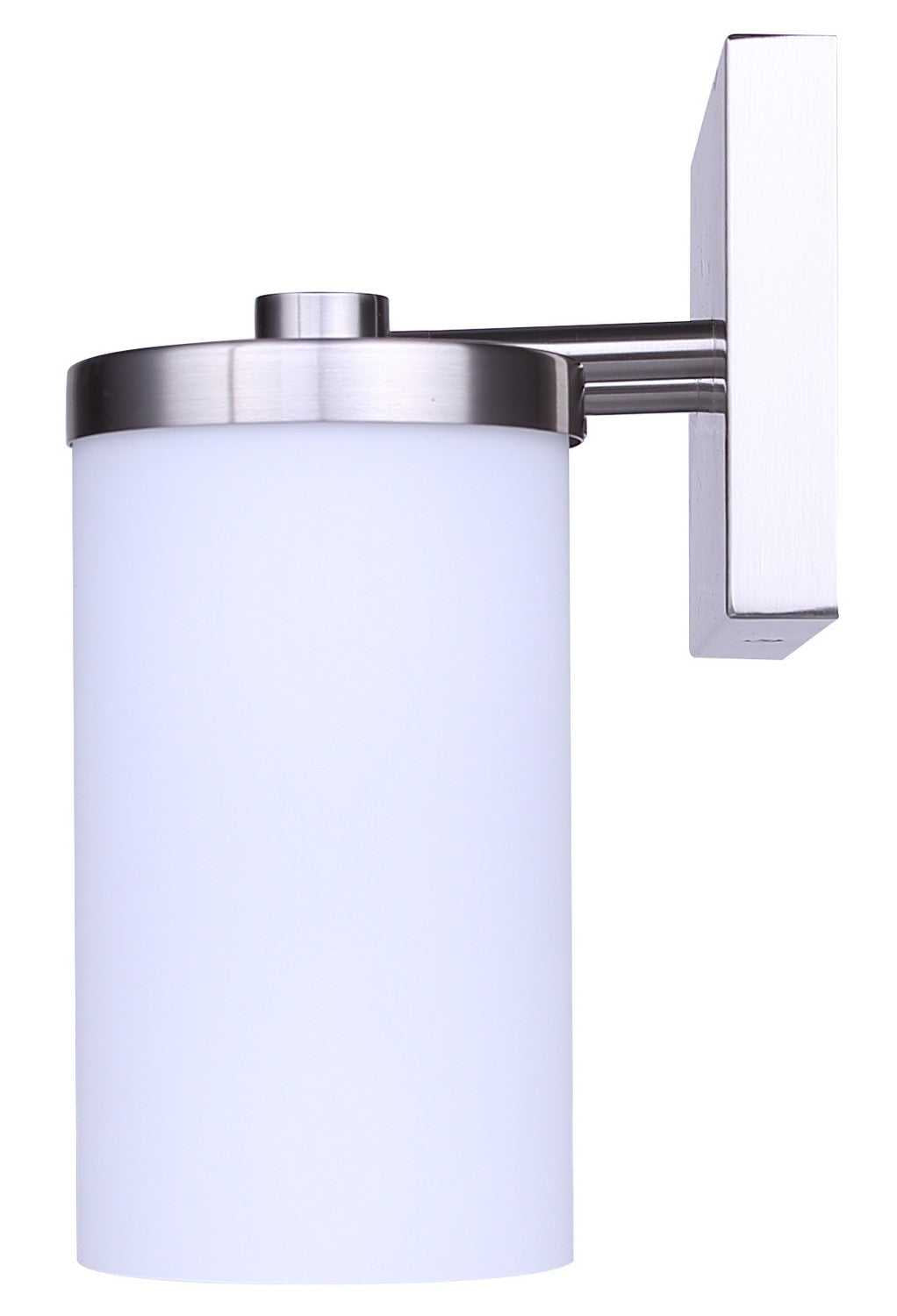 Britton Two Light Vanity in Brushed Nickel Canarm Canada