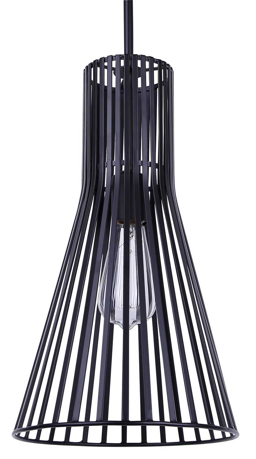 Elim One Light Pendant in Matte Black Canarm Canada