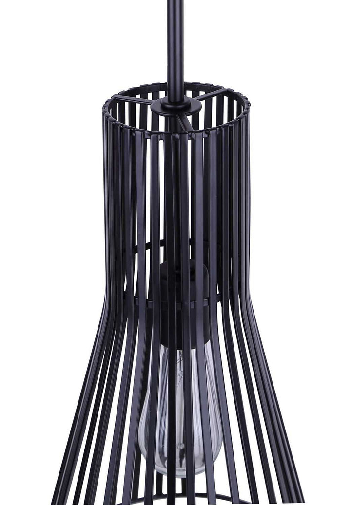 Elim One Light Pendant in Matte Black Canarm Canada