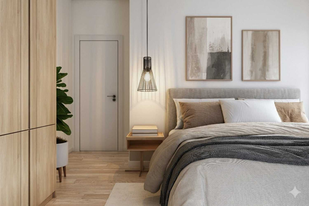 Elim One Light Pendant in Matte Black Canarm Canada