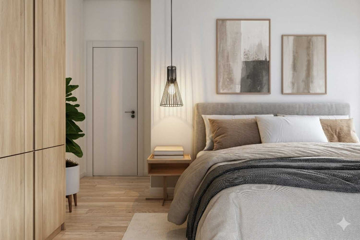 Elim One Light Pendant in Matte Black Canarm Canada