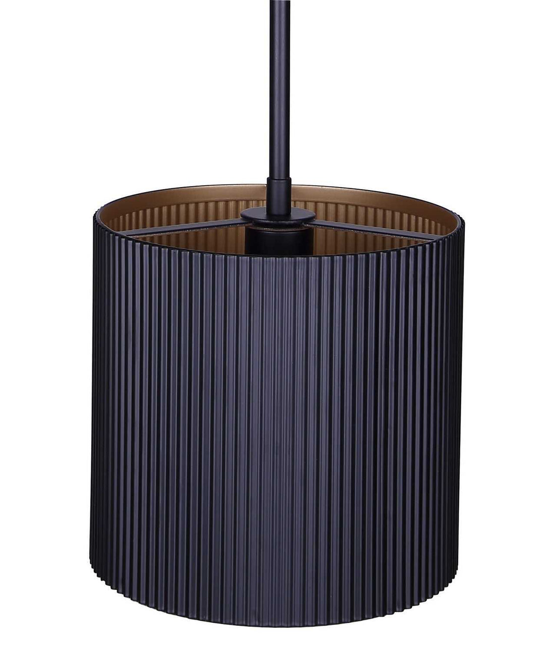 Rexton One Light Pendant in Matte Black Canarm Canada