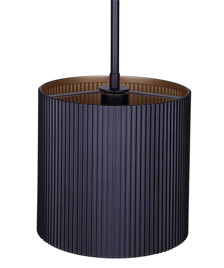 Rexton One Light Pendant in Matte Black Canarm Canada