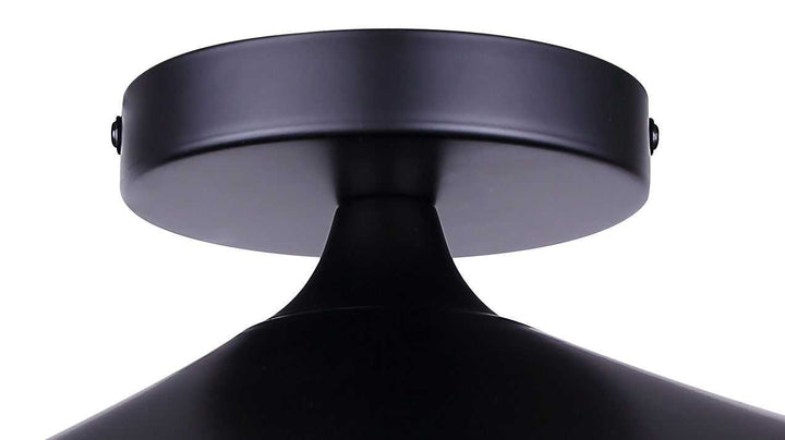 Termoli One Light Pendant in Matte Black Canarm Canada