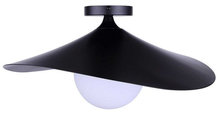 Termoli One Light Pendant in Matte Black Canarm Canada
