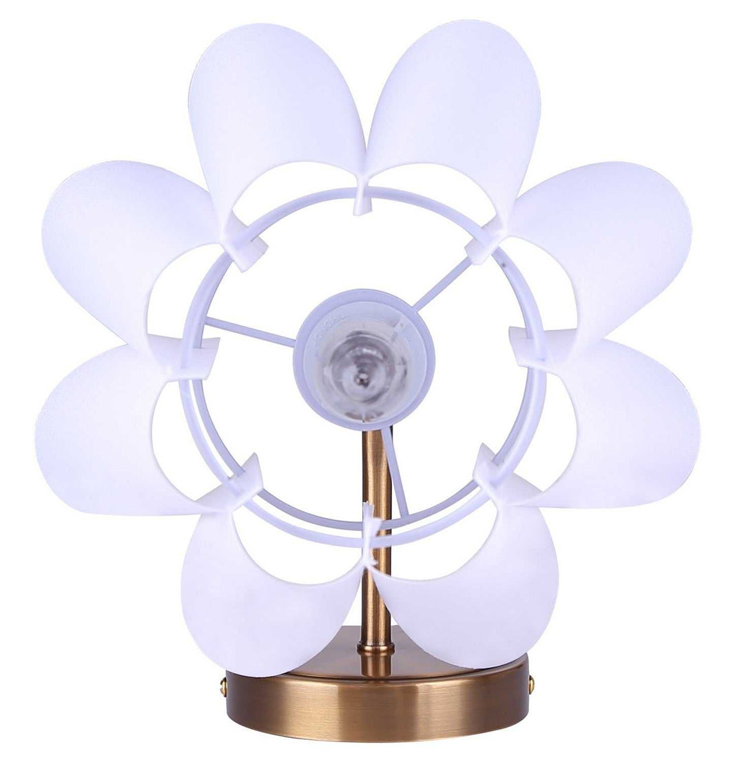 Iris One Light Wall Sconce in Gold Canarm Canada