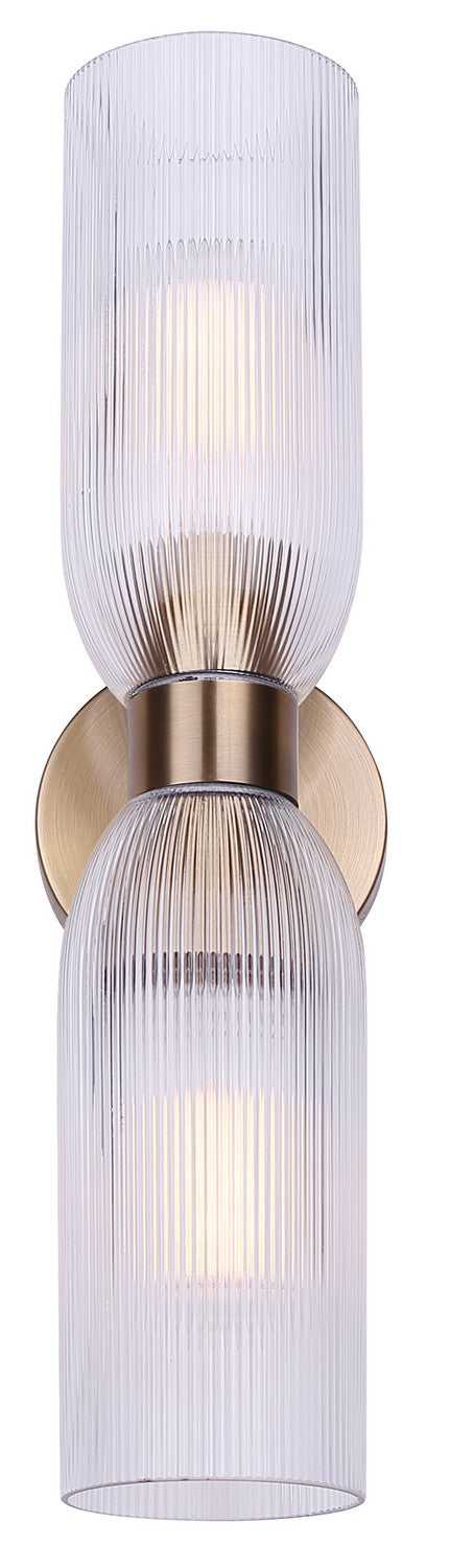 Omarion Two Light Wall Fixture in Gold Canarm Canada