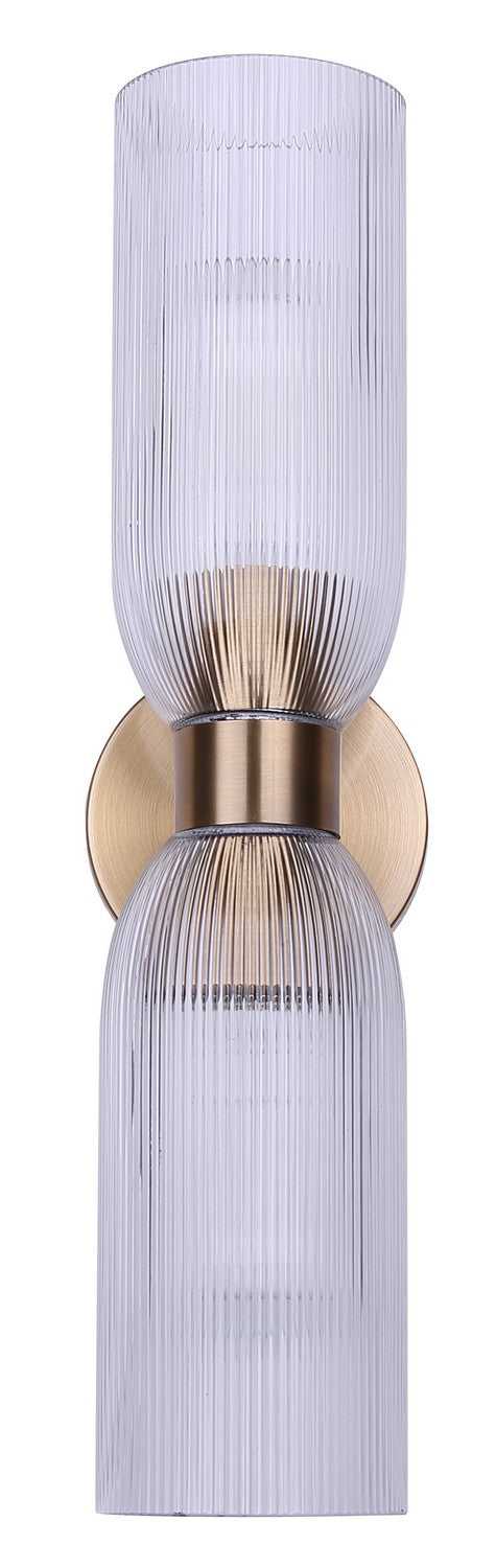 Omarion Two Light Wall Fixture in Gold Canarm Canada