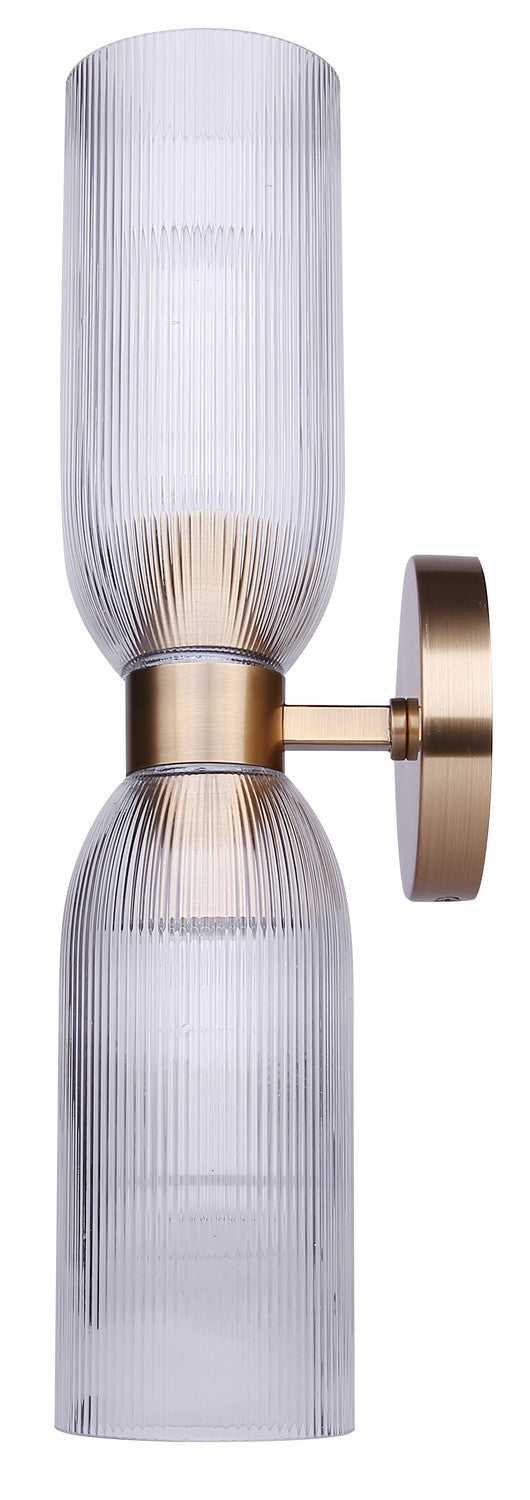 Omarion Two Light Wall Fixture in Gold Canarm Canada