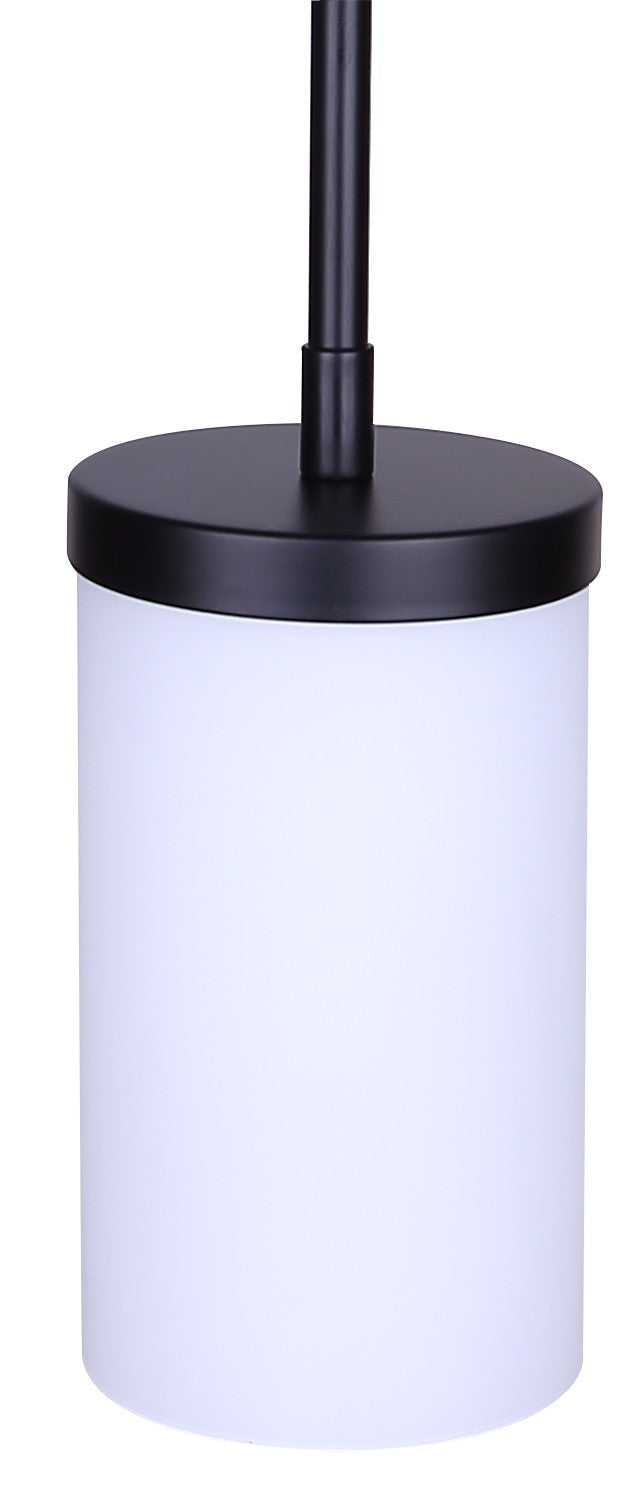 Britton One Light Pendant in Matte Black Canarm Canada