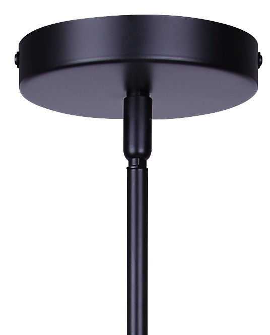 Kinslea Five Light Chandelier in Matte Black Canarm Canada
