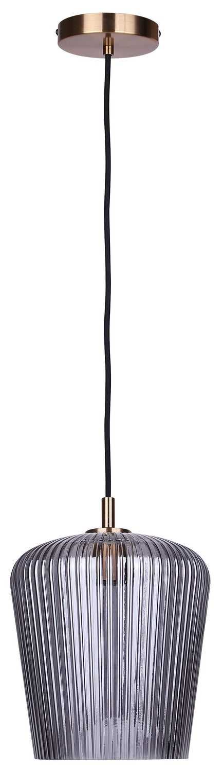 Leandro One Light Pendant in Gold Canarm Canada
