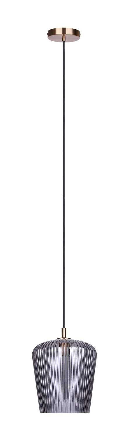 Leandro One Light Pendant in Gold Canarm Canada