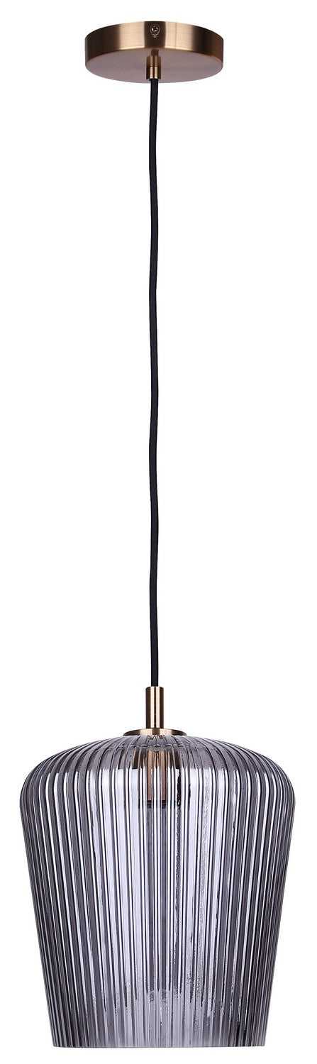 Leandro One Light Pendant in Gold Canarm Canada