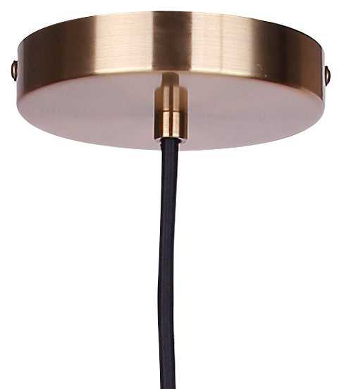 Leandro One Light Pendant in Gold Canarm Canada