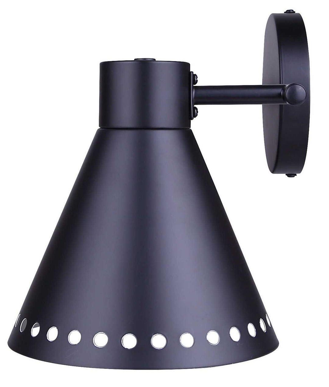 Albie Three Light Vanity in Matte Black Canarm Canada