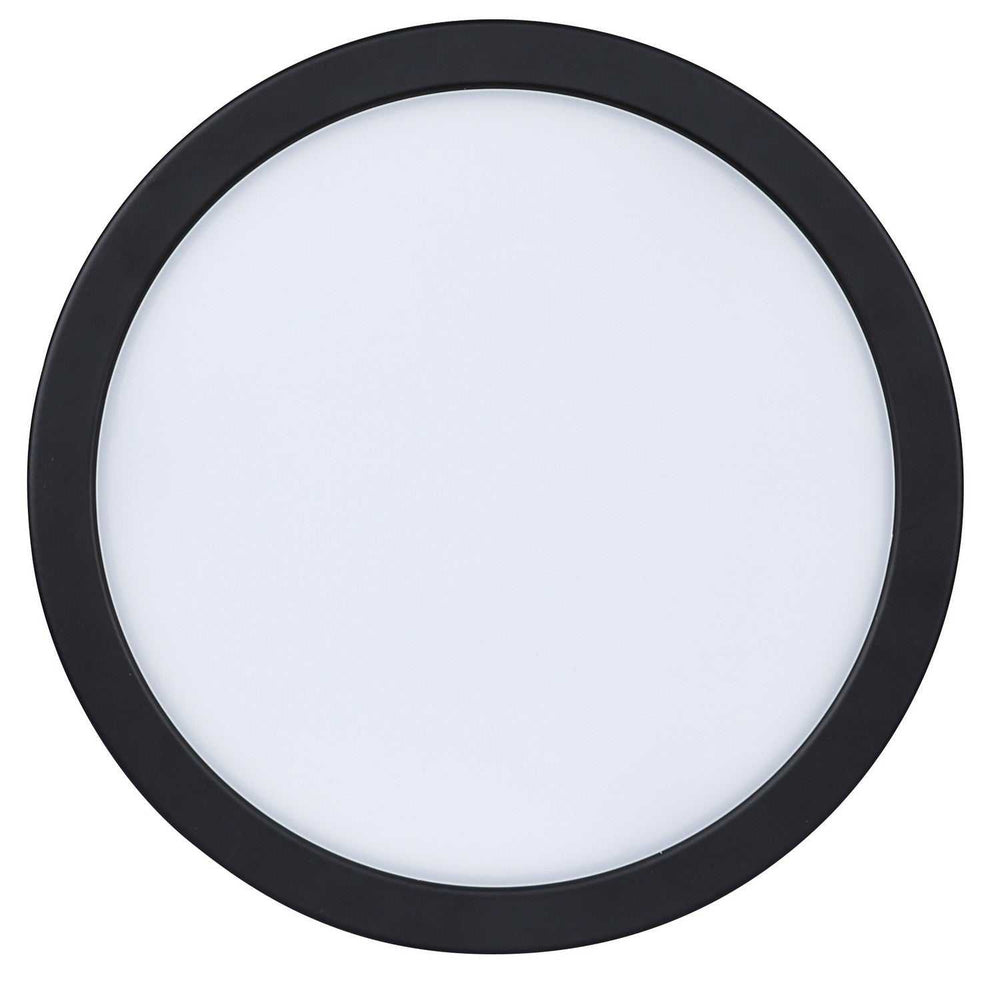 Dl-9F-20Dcw LED Flush Mount in Matte Black Canarm Canada