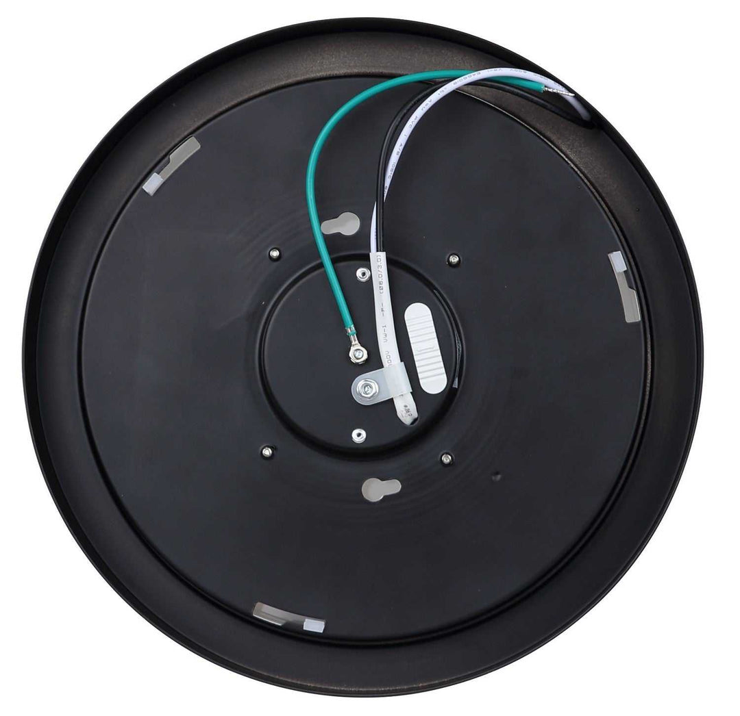 Dl-9F-20Dcw LED Flush Mount in Matte Black Canarm Canada