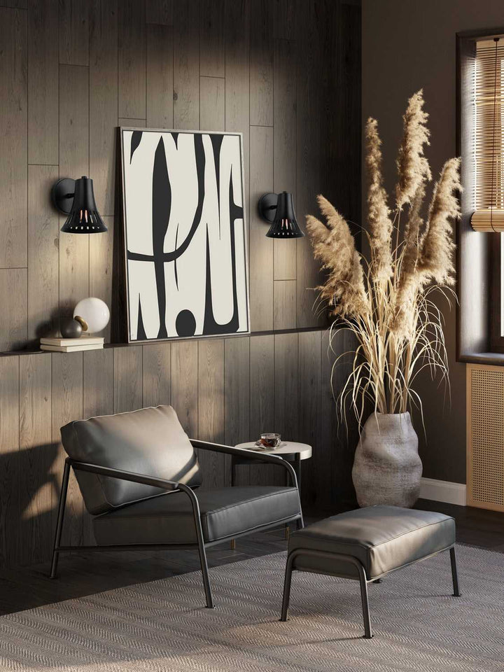 Percy One Light Wall Sconce in Matte Black Canarm Canada