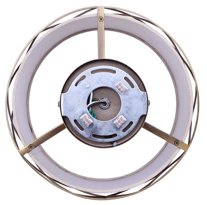 Tulia One Light Semi-Flushmount in Gold Canarm Canada