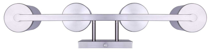 Britton Four Light Vanity in Brushed Nickel Canarm Canada