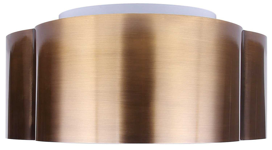 Etta LED Flush Mount in Gold Canarm Canada