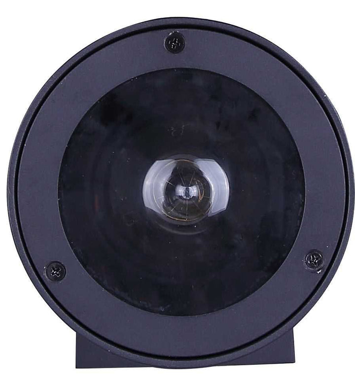 Rami Two Light Outdoor Wall Lantern in Sand Black Canarm Canada