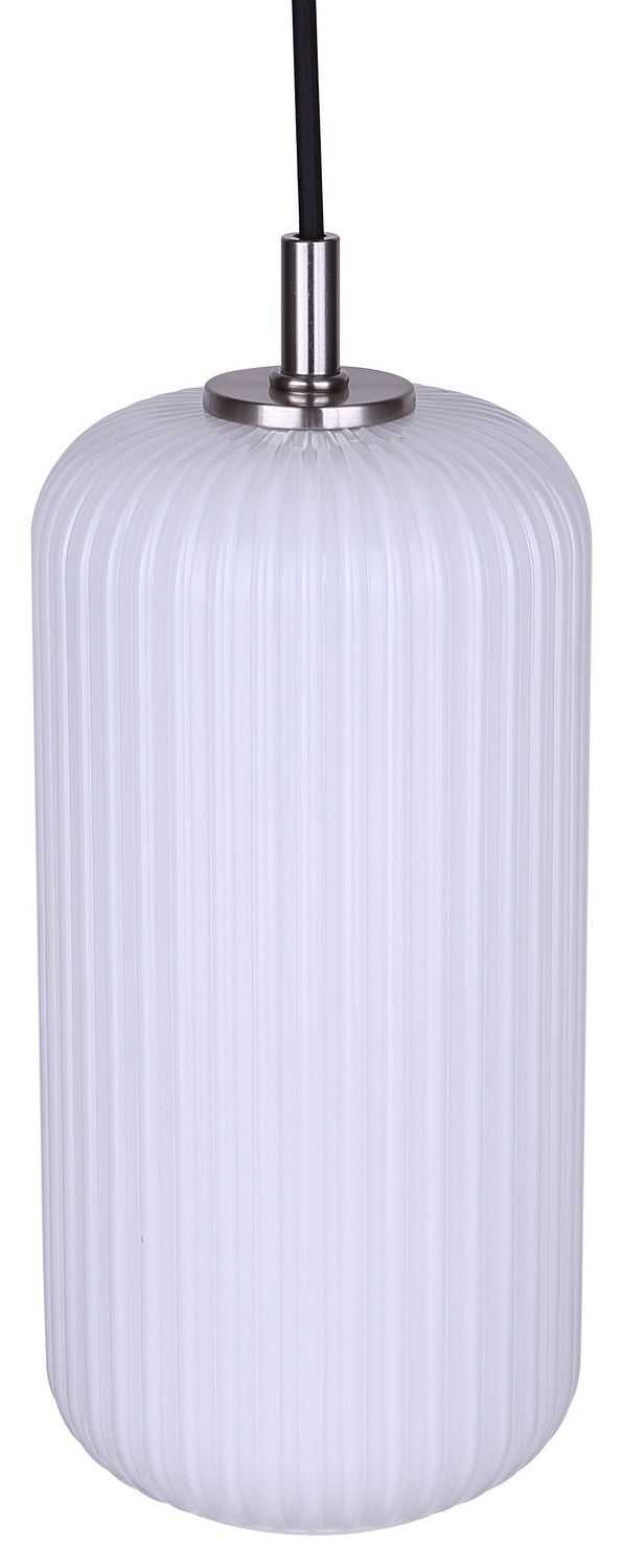 Malek One Light Pendant in Brushed Nickel Canarm Canada