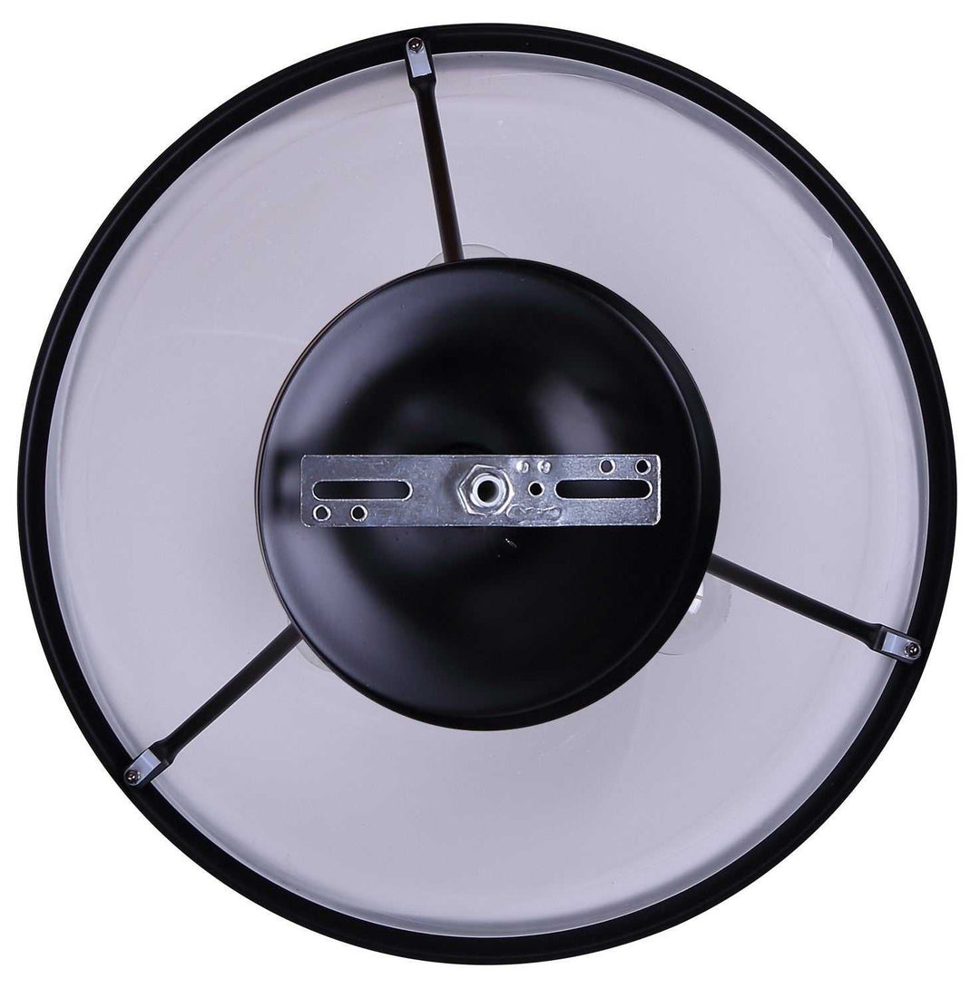 Devon Three Light Chandelier in Matte Black Canarm Canada