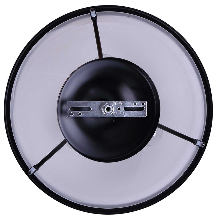 Devon Three Light Chandelier in Matte Black Canarm Canada